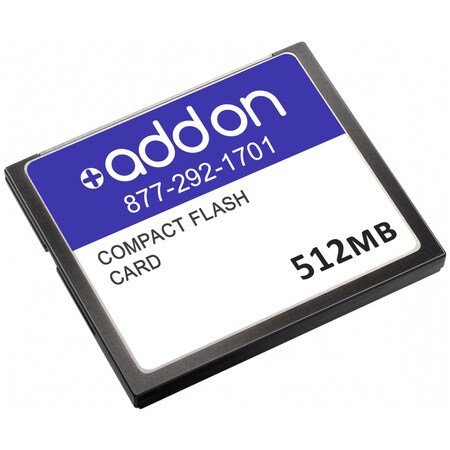 Add-On Addon Cisco Mem-C6K-Cptfl512M Compatible 512Mb Factory Original MEM-C6K-CPTFL512M-AO